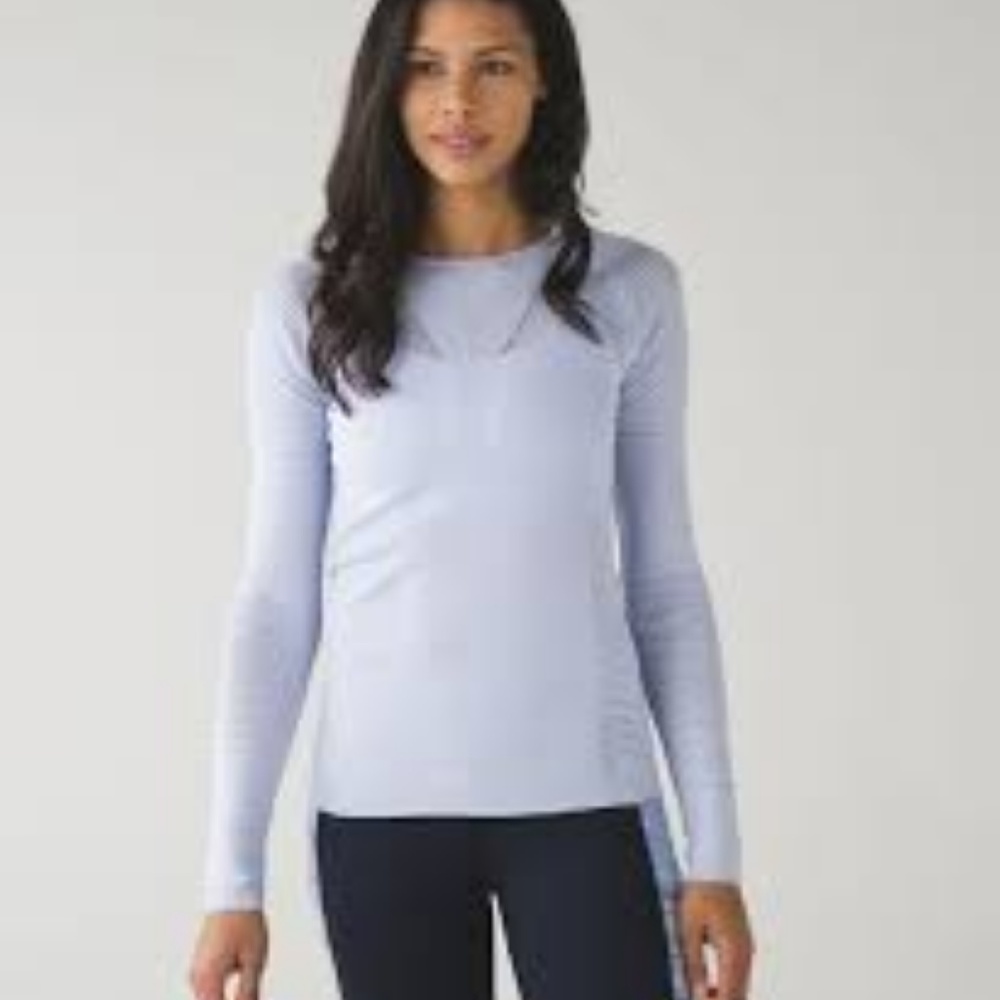 Lululemon light speed in cool breeze blue, S